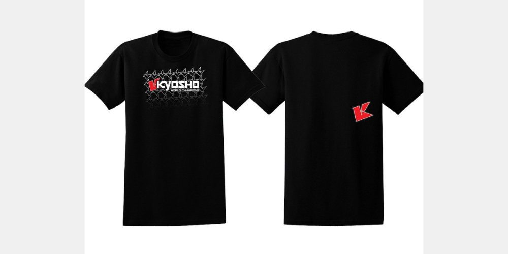*DISC*Kyosho 88003M K Fade 2.0 tshirt Balck Medium