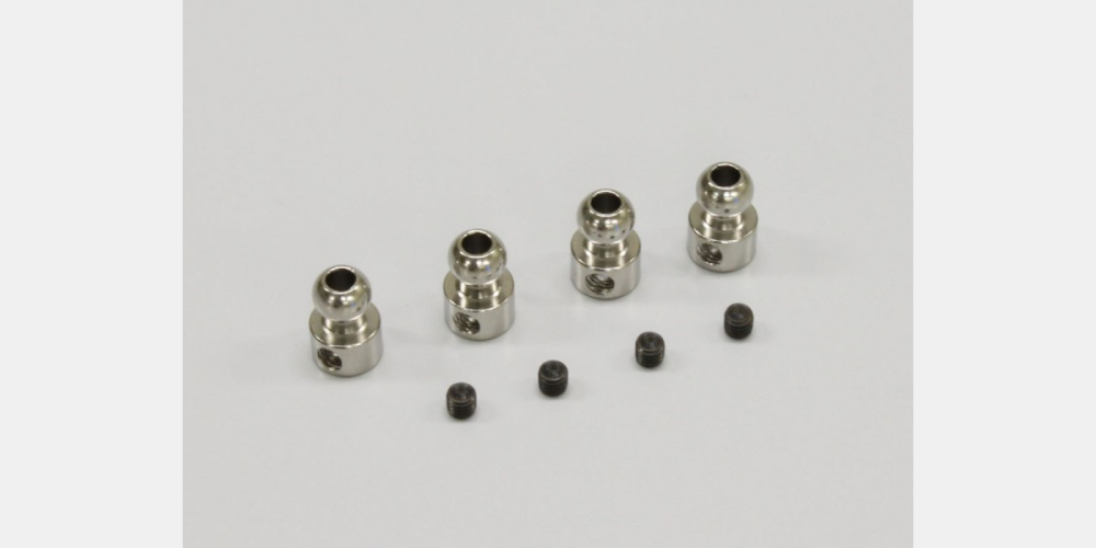 KYO-92053 Kyosho 5.8mm Hard Ball Joint(w/2.8mm Hole/4pcs) Kyosho
