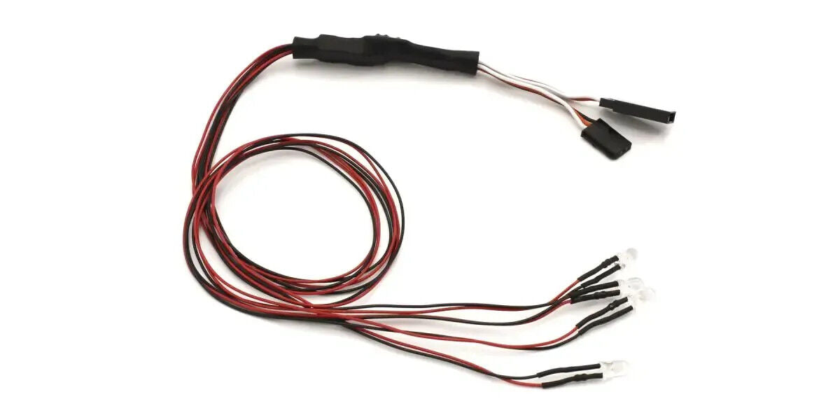 Kyosho LED Light Unit(Î¦5/4 Bulbs/Halogen & Red)