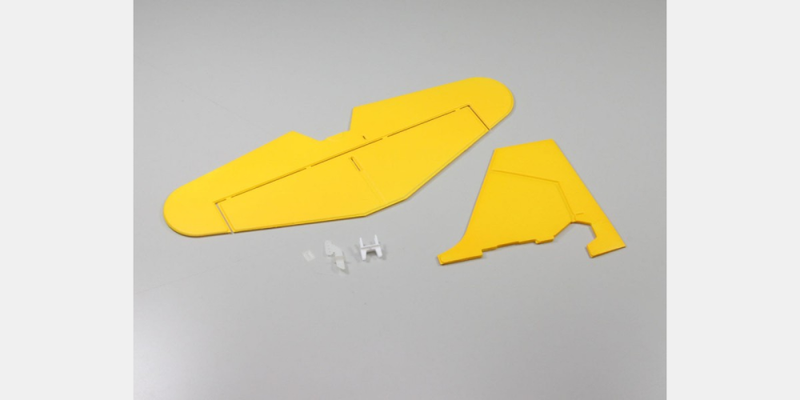 KYO-A0656-13Y Kyosho TAIL WING SET YELLOW SUPER DECATHLON