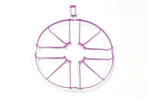 KYO-DR004PUR Kyosho Propeller Guard & Wing Stay Set (Purple) Kyosho
