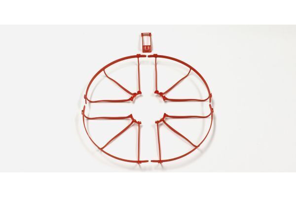 KYO-DR004R Kyosho Propeller Guard & Wing Stay Set(Red)