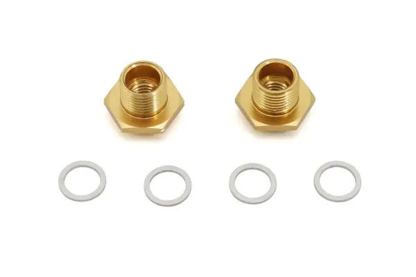 KYO-EF211G Kyosho Front Wheel Hub (Gold/FANTOM EP-4WD) [EF211G] Kyosho