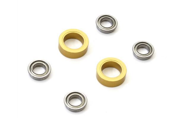 KYO-EFW004 Kyosho Front Double Bearing(Gold/2pcs/FANTOM)