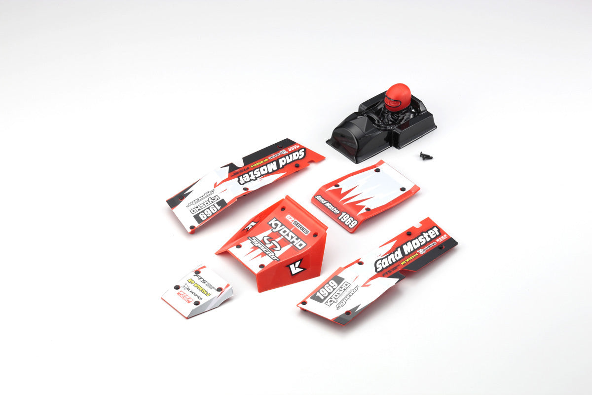KYO-EZ005R Kyosho BODY SANDMASTER PANELS RED SET Kyosho