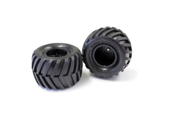 KYO-EZT001 Kyosho Tire & Wheel Set(Monster Tracker) Kyosho