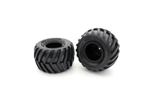 KYO-EZTH001BKS Kyosho GluedTire &Wheel(FZ-02L-BT/BK/Soft/2pcs) Kyosho
