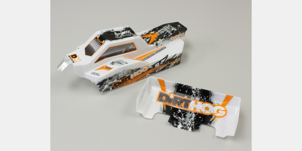 KYO-FAB203 Kyosho Printed Body set/T1 Orange (Dirt Hog) Kyosho