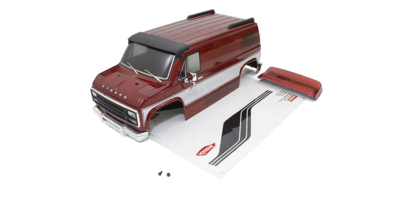 KYO-FAB503RDB Kyosho MAD VAN VE Decoration Body Set (Red) [FAB503RDB]