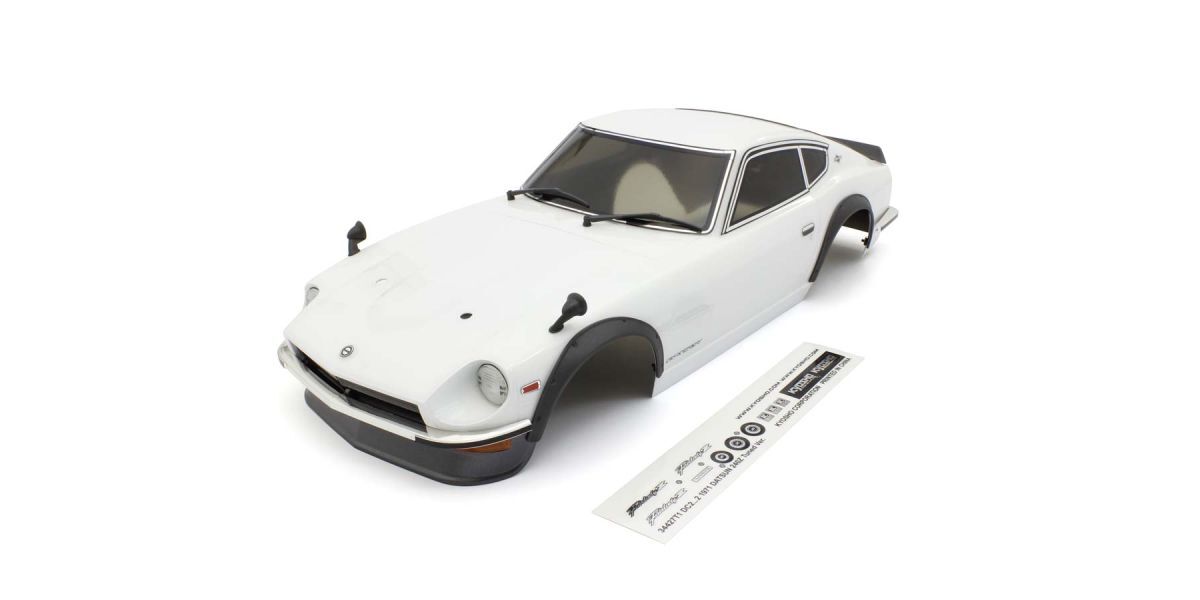 KYO-FAB611WH Kyosho 1971 Datsun 240Z Tuned Version White Decoration Body Set [FAB611WH] Kyosho