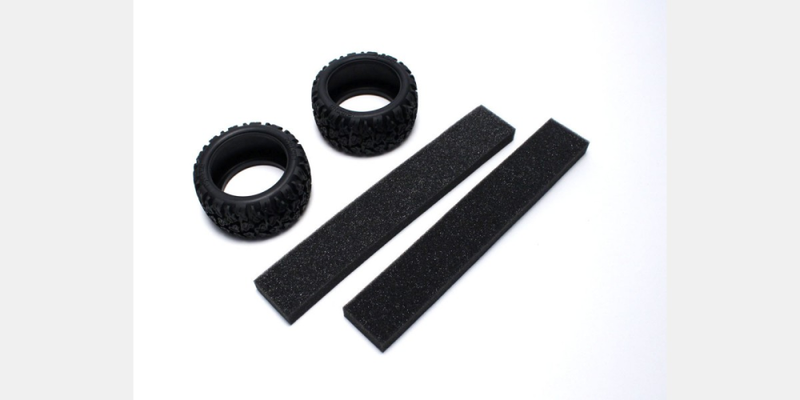 KYO-FAT301 Kyosho Neo Bloc Tire w/Inner (2pcs/RAGE VE)