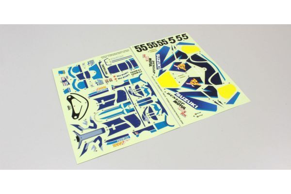 KYO-GPD101 Kyosho Decal(S.R.T.SUZUKI RGV-?) Kyosho