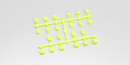 KYO-IF442KY Kyosho Color Sus. Bush Set (F-Yellow/MP9) Kyosho