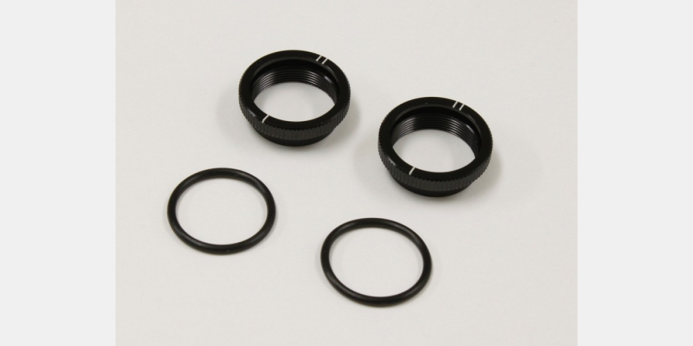 KYO-IF470-03BK Kyosho Shock Adjust Dial (For Big Shock/2pcs/Bl Kyosho