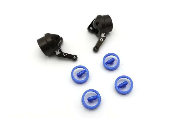 KYO-IF631 Kyosho Aluminum Knuckle Arm (L,R/Gunmetal/MP10) [IF631]