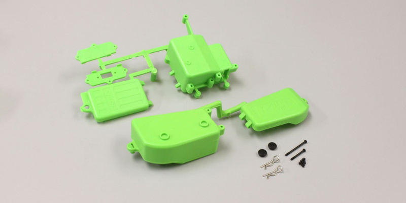 KYO-IFF001KG Kyosho Battery&Reciever Box Set(F-Green/MP9)