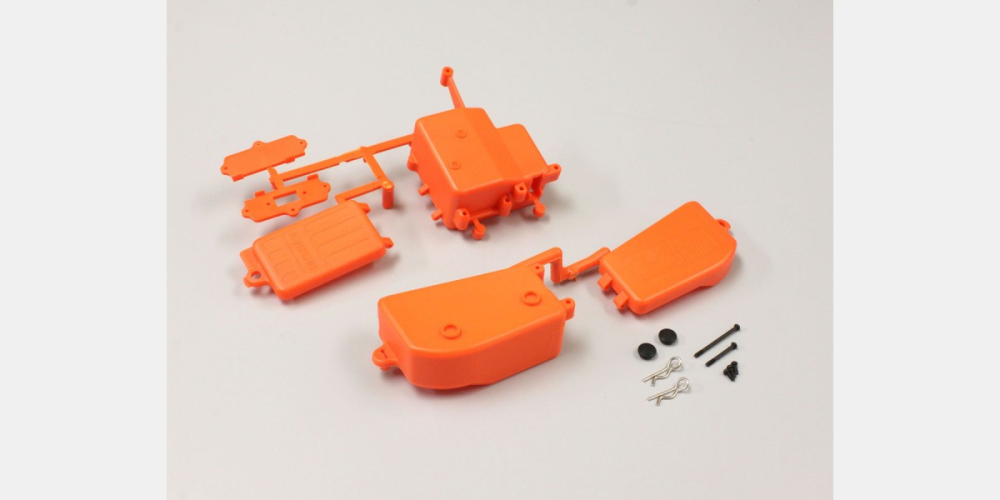 KYO-IFF001KO Kyosho Battery&Reciever Box Set(F-Orange/MP9) Kyosho