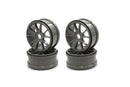 KYO-IFH002GMB Kyosho Ten-Spoke Wheel(Gun Metallic/4pcs) Kyosho