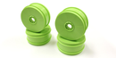 KYO-IFH006KG Kyosho Dish Wheel (4pcs/F-Green/MP9 TKI4) Kyosho