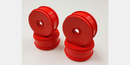 KYO-IFH006KR Kyosho Dish Wheel (4pcs/F-Red/MP9 TKI4) Kyosho