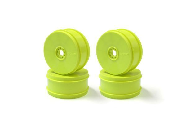 KYO-IFH006KY-H Kyosho Hard Dish Wheel (4pcs/F-Yellow/MP9 TKI4) Kyosho