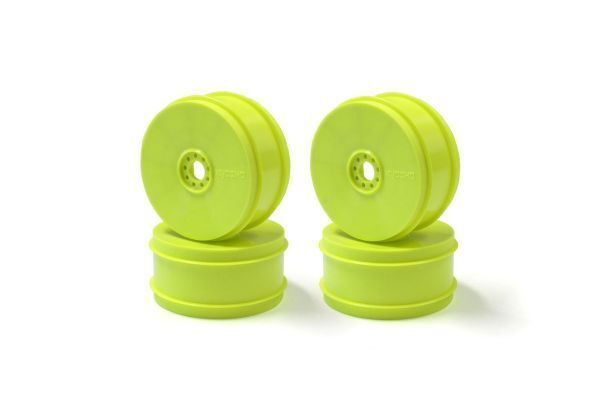 KYO-IFH006KY-H Kyosho Hard Dish Wheel (4pcs/F-Yellow/MP9 TKI4)