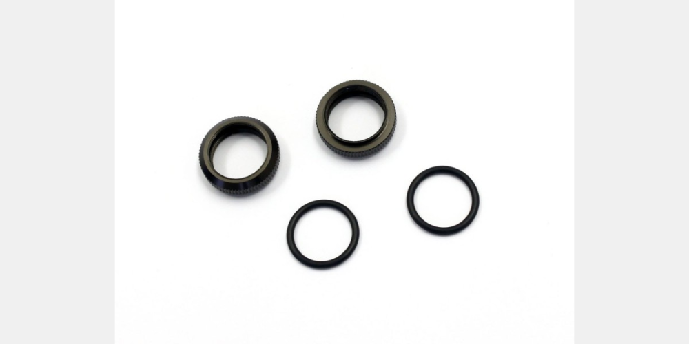 KYO-IG001-3GM Kyosho Spring Adjuster (Gunmetal/2pcs) Kyosho