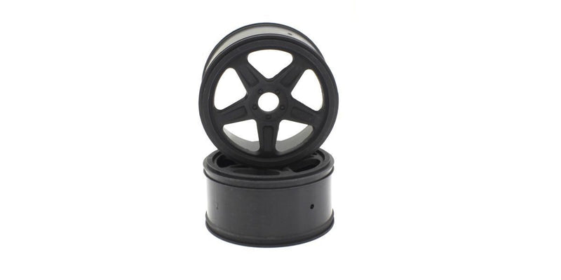 KYO-IGH007BK Kyosho 5-Spoke Wheel (Black/GT2/2Pcs)