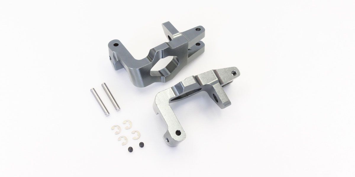 KYO-IGW001GM Kyosho Al Front Hub Carrier (Gunmetal/Inferno GT Kyosho