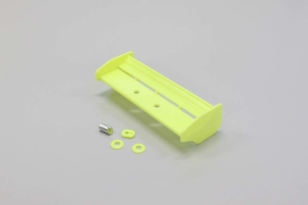 KYO-IH15Y Kyosho Wing & Dummy Muffler Set (Yellow/Mini In Kyosho