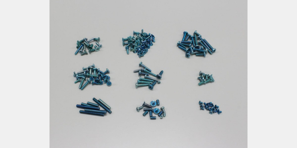 KYO-IHW08BL Kyosho Color Screw Set(Blue/Mini Inferno)