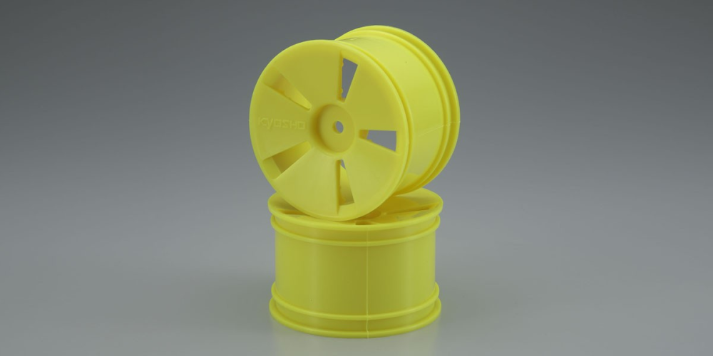 KYO-ISH01KY Kyosho Wheel (Fluorescence Yellow)(GP-ST/2pcs) Kyosho