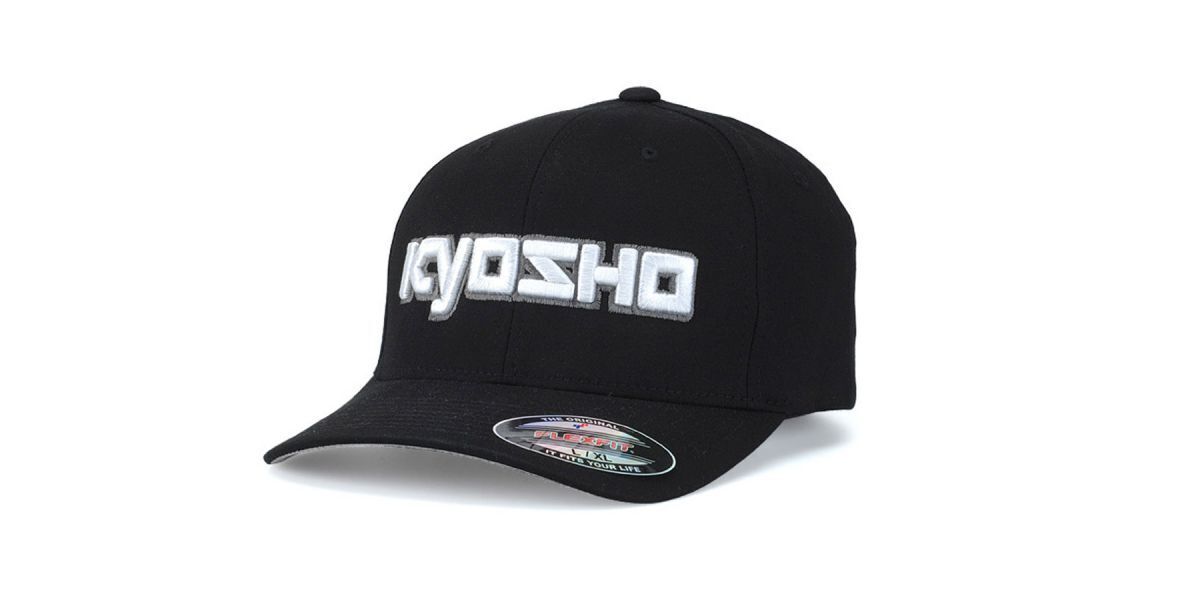 KYO-KYS009BK Kyosho 3D Cap (Black) Kyosho