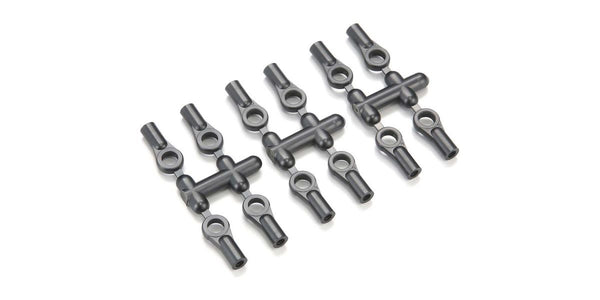 KYO-LA43B Kyosho Ball End (5.8mm/Black/12pcs) [LA43B]
