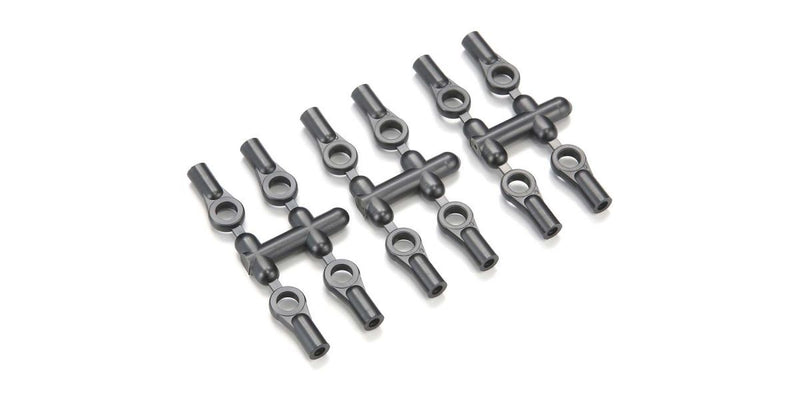 KYO-LA43B Kyosho Ball End (5.8mm/Black/12pcs) [LA43B]