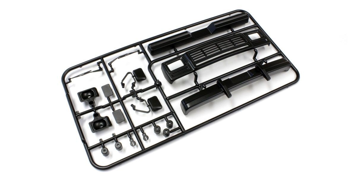 KYO-MAB073-01BK Kyosho Body Plastic Parts Set(Black/MAD CRUSHER Kyosho