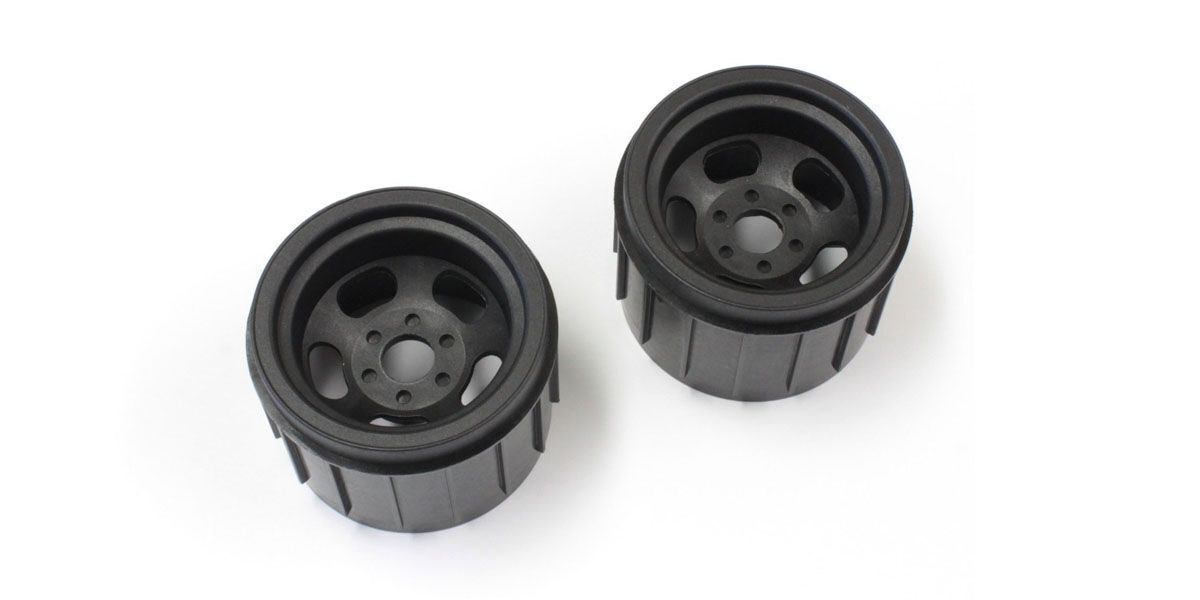 KYO-MAH402BK Kyosho Wheel (Black/2pcs/MAD Crusher) Kyosho