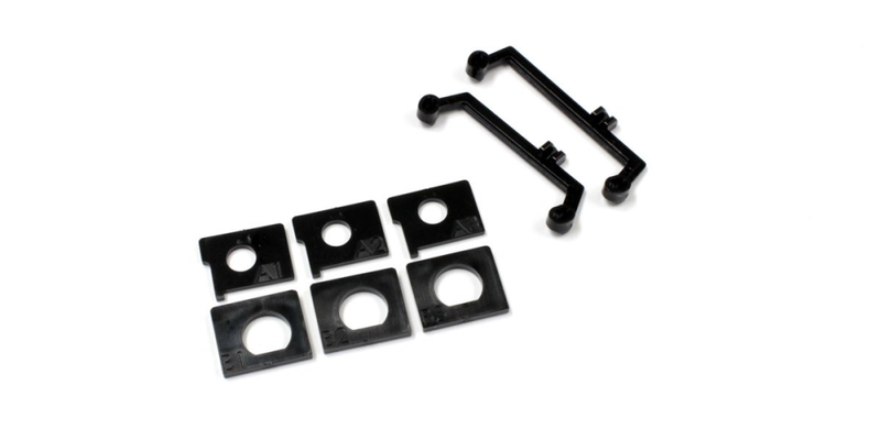 KYO-MD306 Kyosho Tie Rod & Motor Plate Set (MINI-Z FWD)