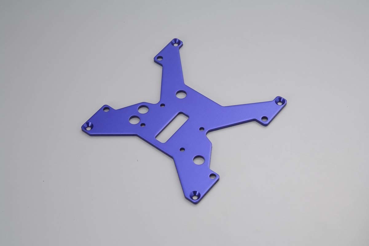 KYO-MT111 Kyosho Lower Chassis (Blue/MFR) Kyosho