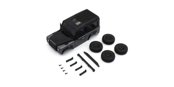 KYO-MXBT06GM Kyosho MX-01 Land Rover Defender 90 Autobiography Corris Gray / Santorini Black [MXBT06GM]