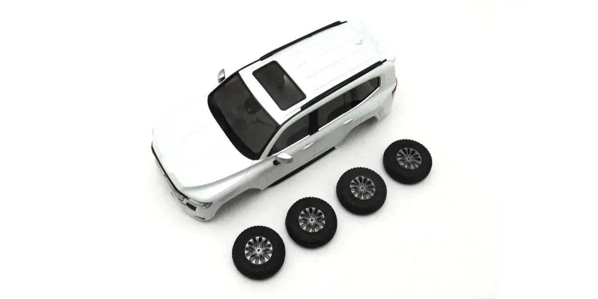 Kyosho MX-01 Toyota Land Cruiser 300 Precious White Pearl [MXBT12PW]