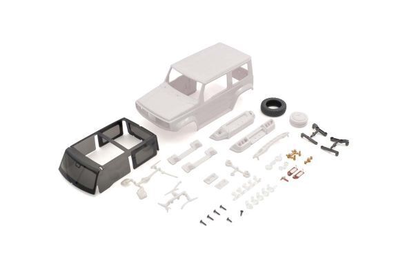 KYO-MXN03 Kyosho Suzuki Jimny Sierra White Body Set