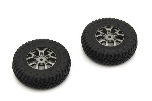 KYO-MXTH002HW Kyosho Premounted Tire/Wheelw/Weight2pcs Jimny S