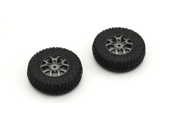 KYO-MXTH002 Kyosho Premounted Tire/Wheel2pcsSuzukiJimnySier