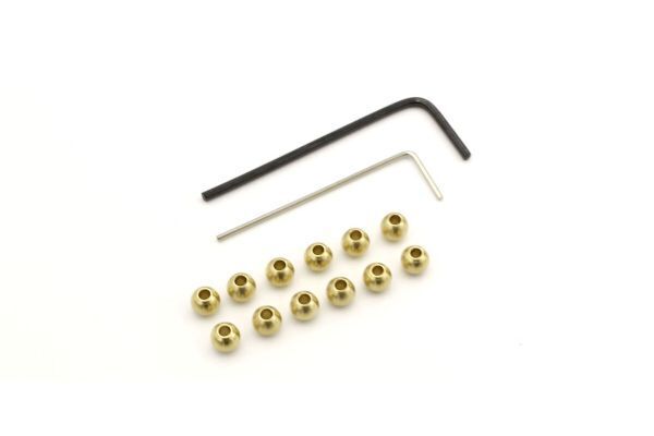 KYO-MXW007 Kyosho 4.8 Brass Ball(12pcs)