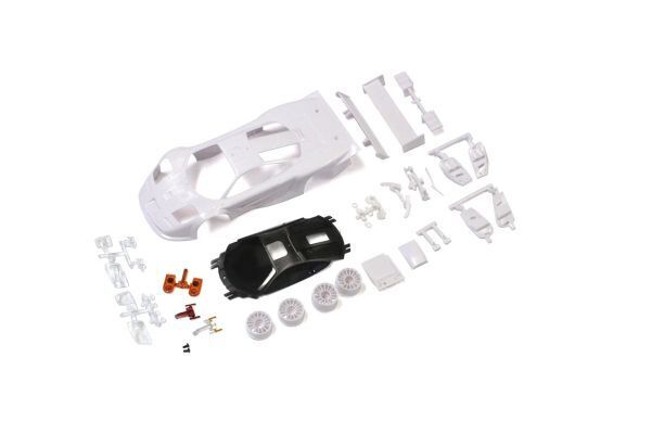 KYO-MZN192 Kyosho McLaren F1 GTR White body set(w/Wheel)