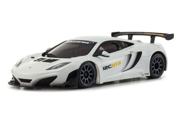 KYO-MZP226W Kyosho ASC MR-03W-MM McLaren 12C GT3 2013 White