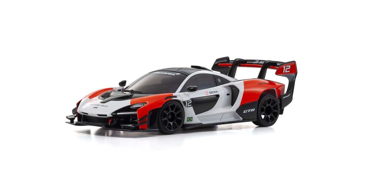 KYO-MZP243WR Kyosho ASC MR-03W-MM ASC McLaren Senna GTR White/Red [MZP243WR] Kyosho