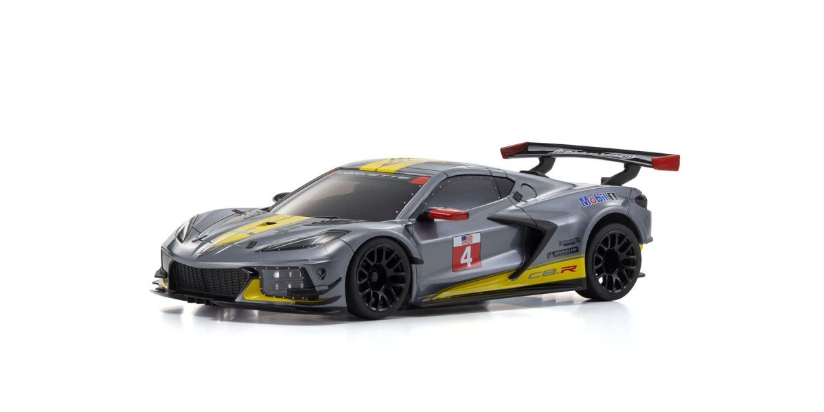 KYO-MZP244GM Kyosho ASC MR-03W-MM ASC Chevrolet Corvette C8.R Gunmetal Body [MZP244GM] Kyosho
