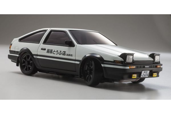 KYO-MZP423W Kyosho ASC MA-020 Initial D Toyota Sprinter Trueno AE86 White Kyosho